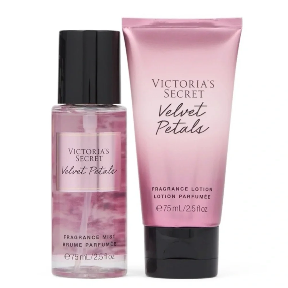 🔥NWT Victoria's Secret Velvet Petals Fragrance Mist, Lotion Set